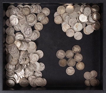 U.S. Silver Quarters, Dimes, & Half Dimes