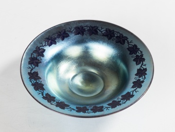Tiffany Engraved Favrile Bowl