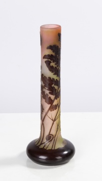 Emile Galle (French, 1846-1904) Fern Vase