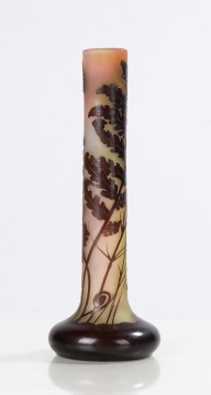 Emile Galle (French, 1846-1904) Fern Vase