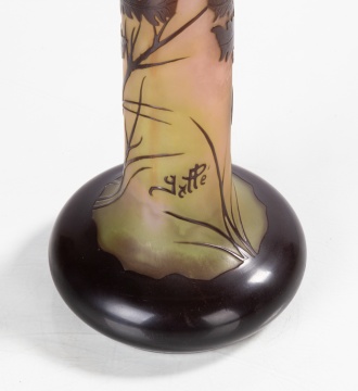 Emile Galle (French, 1846-1904) Fern Vase