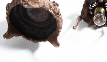 Steuben Art Nouveau Boudoir Lamp