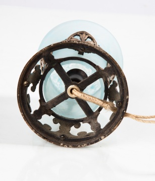 Steuben Cluthra Glass Boudoir Lamp