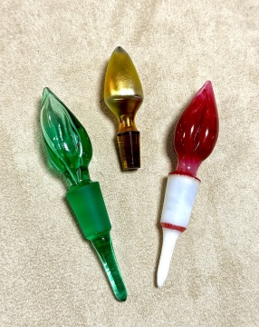 (8) Steuben Perfumes & Atomizer