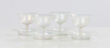 Steuben Verre de Soie Sherbets