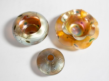 Steuben Decorated Pieces