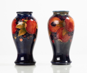 Two Moorcroft Pottery Vases