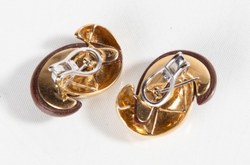 Seaman Schepps, Half Link Earrings