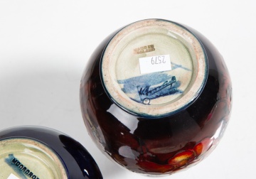 Three Moorcroft Pottery Vases