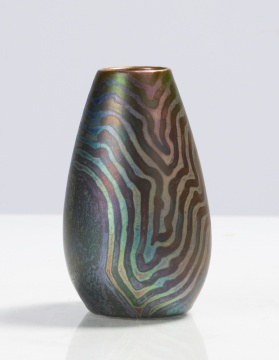 Jacques Sicard for Weller Pottery, Iridescent Vase
