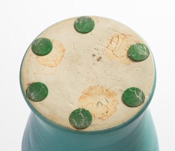 Van Briggle Vase & Peters & Reed Moss Aztec Vase