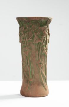 Van Briggle Vase & Peters & Reed Moss Aztec Vase