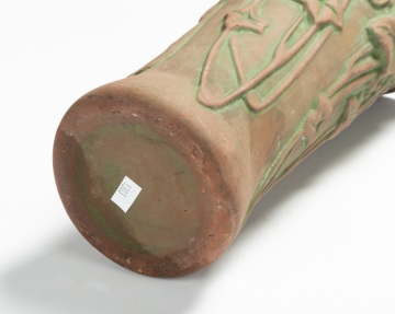 Van Briggle Vase & Peters & Reed Moss Aztec Vase