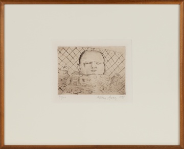 Milton Avery (American, 1885-1965) Sleeping Baby