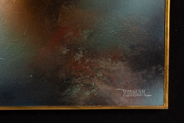 Leonardo Nierman (Mexican, b. 1932) "Vuelo Magico" (Magic Flight)