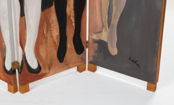 Gerson August (Gus) Leiber (1921-2018) Folding Screen