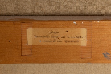 Gerson August (Gus) Leiber (1921-2018) Folding Screen