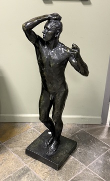 August Rodin (French, 1840-1917) "Age of Bronze"