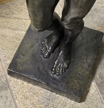 August Rodin (French, 1840-1917) "Age of Bronze"