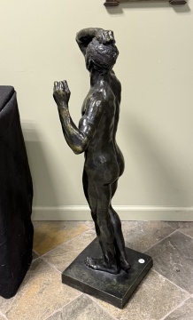 August Rodin (French, 1840-1917) "Age of Bronze"