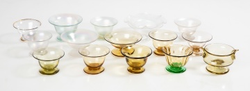 Steuben Salt Cellars