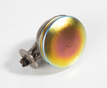 Steuben Aurene Headlight Lamp