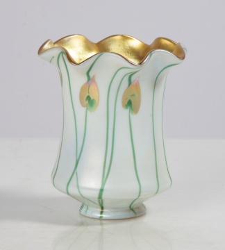 Fostoria Iris Decorated Shade