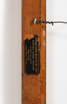 Newcomb Macklin Co. Carved Giltwood Frame