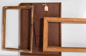 Three Arts & Crafts Period Giltwood Picture Frames