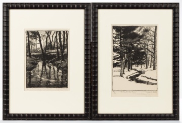 Margaret Patterson Lithographs & Louis Kinney Harlow Print