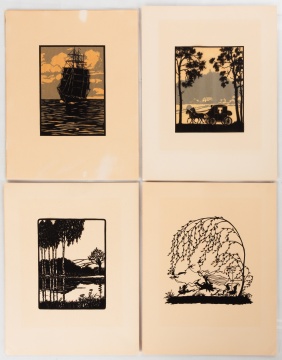 Four Marg Baumann Silhouettes