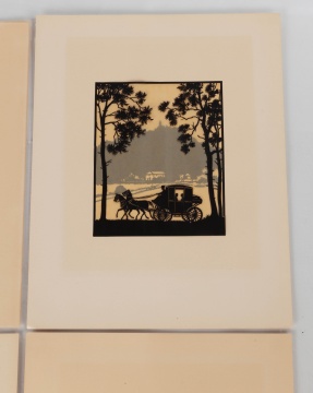 Four Marg Baumann Silhouettes