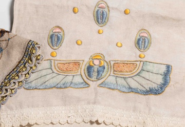 Arts & Crafts Embroidered Textiles, Table Cloths and Runner