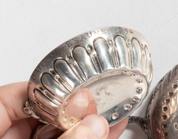 Silver Compote & Wine Tasters