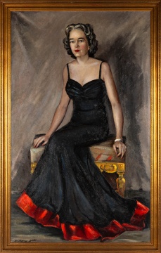 Anthony Sisti (American, 1901-1983) Portrait of a Lady