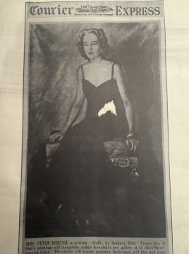 Anthony Sisti (American, 1901-1983) Portrait of a Lady