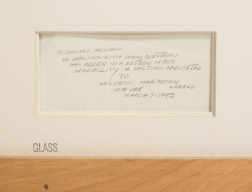 Angelo Savelli (Italian, 1911-1995) "Irregulametry" Variation, 1995