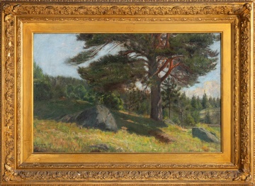 Thorvald Torgersen (Norwegian, 186-1943) Landscape