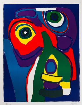 Karl Appel (Dutch, 1921-2006) Untitled, 1969