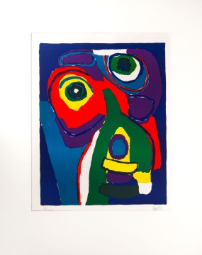 Karl Appel (Dutch, 1921-2006) Untitled, 1969