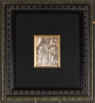 Albrecht Durer (German, 1471-1528) Engraving, Christ Appearing to His Mother