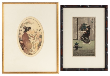 Two Helen Hyde (American, 1868-1919) Works