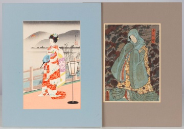 Japanese Woodblock Prints, Kitagawa Utamaro, Renowned Beauties