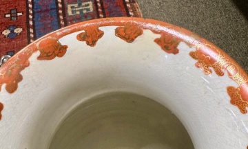 Pair of Japanese Kutani Porcelain Vases