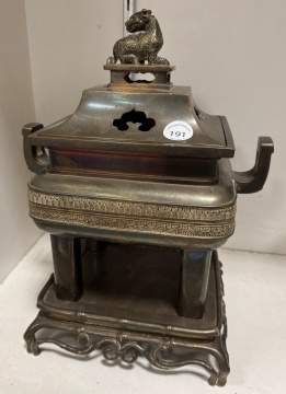 Chinese / Japanese Bronze Censor