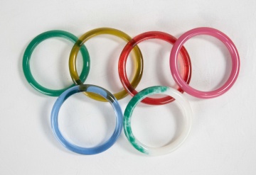 Hardstone & Glass Bangles