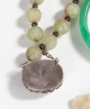 Carved Jade Figures, Bangles, & Pendants