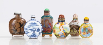 Six Snuff Bottles