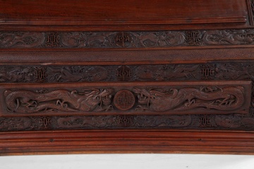 South East Asian Carved Wood Podium