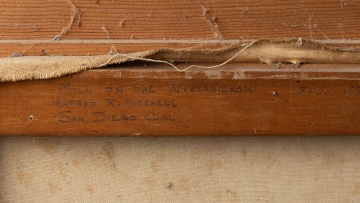 Alfred R. Mitchell (American, 1888-1972) Mill on the Wissahickon, Fall 1927